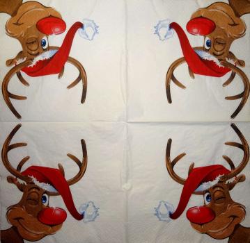 286 Deer - 3-ply - Colourful Life - Rudolph