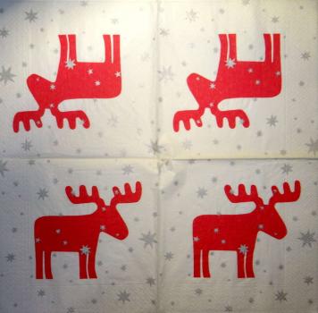 287 Hirsche - 3-lagig - Susy Card