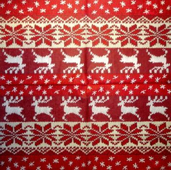 290 Deer - 3-ply (red)