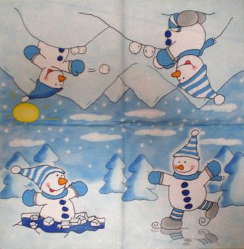 023 Schneemann - 3-lagig