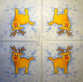 313 Hirsche - 3-lagig