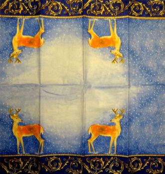 168 Deer - 4-ply - Colourful Life - Handkerchief