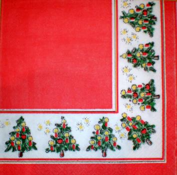 024 Christmas Tree - 3-ply (red)