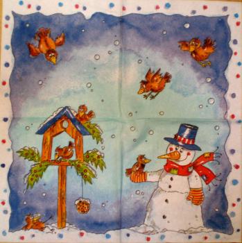 059 Snowman - 3-ply - Vielseidig