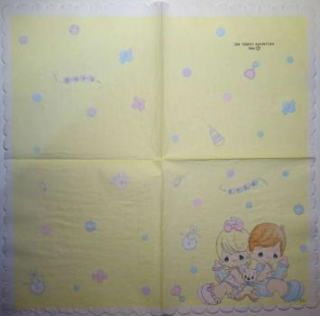 040 Lisi - 3-ply - Waved Edge - Hallmark - Precious Moments - CS