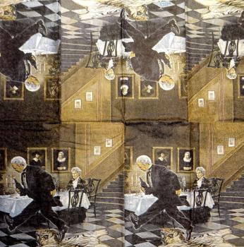 001 Celebrities - 4-ply - Ihr - Handkerchief