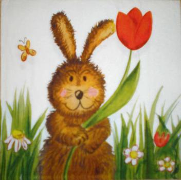 045 Rabbits:  unnatürlich - 3-ply