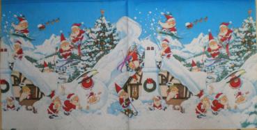 042 Outdoor - 3-lagig (blau) (10370)