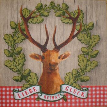 034 Deer - 3-ply