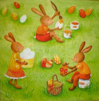 062 Rabbits:  unnatürlich - 3-ply