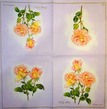 140 Rosen - 3-lagig (lila) - Ihr - Künstler