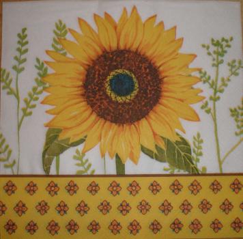 011 Sonnenblumen - 3-lagig