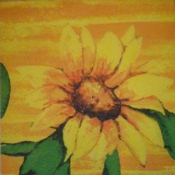 015 Sonnenblumen - 3-lagig