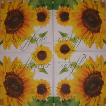024 Sonnenblumen - 3-lagig