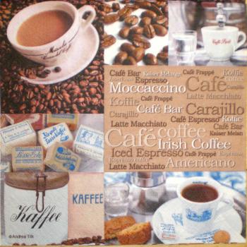 016 Coffee / Cafe - 3-ply - Andrea Tilk