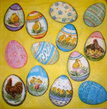 014 Eier, Ostereier
