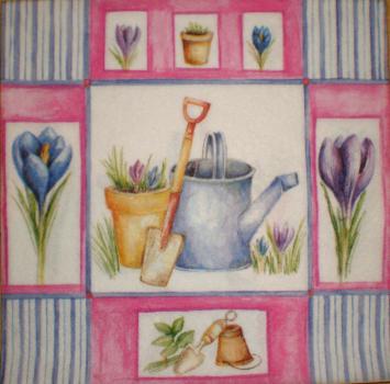 014 Daffodils,  Hyacinths,  Maiglöckchen, Crocus