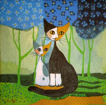 149 Cats - 3-ply (2f) - Rosina Wachtmeister
