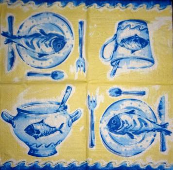 022 Fish - 3-ply (yellow) - Ihr