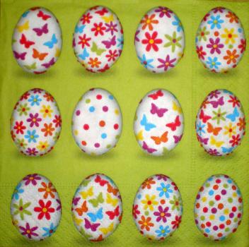 029 Eggs,  Easter Eggs - CS