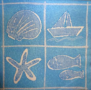 003 Muscheln - 3-lagig - Ambiente