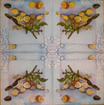 013 Shellfish - 3-ply (blue)