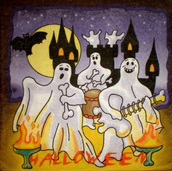 108 Halloween - 3-lagig - Papstar