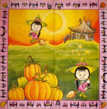 131 Halloween - 3-ply - Vielseidig