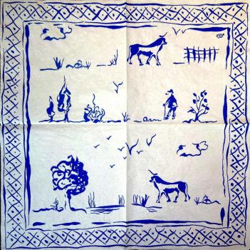 041 Mediterranean Sea - 3-ply - Ihr