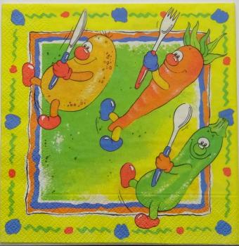 077 Gemüse - 3-lagig -