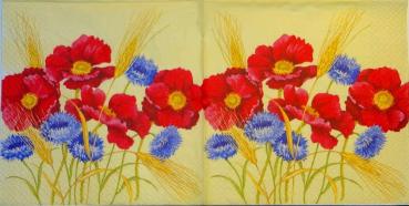 067 Anemones, Poppy - 3-ply - Stewo