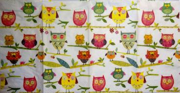 030 Eulen - 4-lagig - Paper Design - Taschentuch
