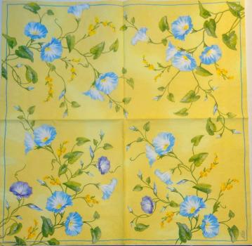 008 Blumen Sonstige - 3 lagig (gelb) - Ihr