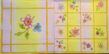 014 Flowers Others - 3 ply (yellow) - Lina Larsen