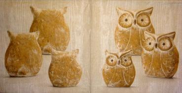 091 Owls - 3-ply - Ambiente