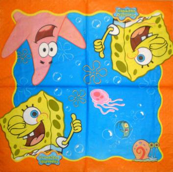 004 Known Figures - 2-ply - Spongebob