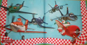 022 Bekannte Figuren - 2-lagig - Planes