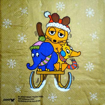 041 Known Figures - 3-ply - Die Sendung mit of Maus
