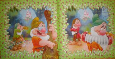 045 Known Figures - 2-ply - Die 7 (seven) Dwarfs