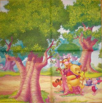 035 Winnie Pooh - 2/3-lagig - Disney