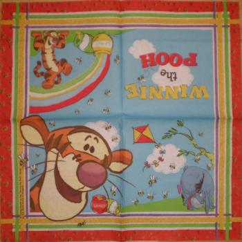 002 Winnie Pooh - 2-lagig - Disney