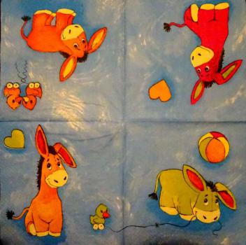 006 Winnie Pooh - 3-ply (blue)