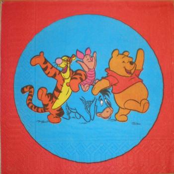 007 Winnie Pooh - 3-ply - Disney