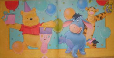 009 Winnie Pooh - 2-ply - Disney