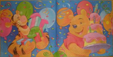 018 Winnie Pooh - 2-lagig - Disney