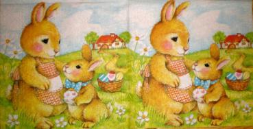 100 Rabbits:  unnatürlich - 3-ply - Susy Card