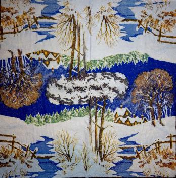 070 Winter Landscape - 3-ply (70) - Duni