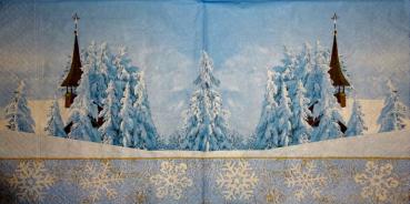 071 Winterlandschaft - 3-lagig - Paper Design