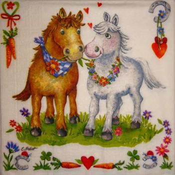 062 Horses - 3-ply - ppd - C.Pabst
