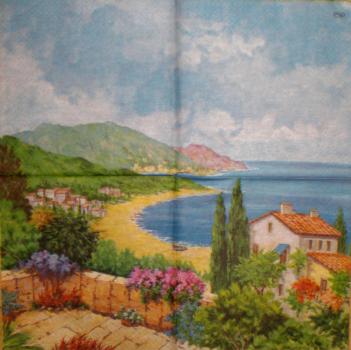 036 Mediterranean Sea - 3-ply - Paw